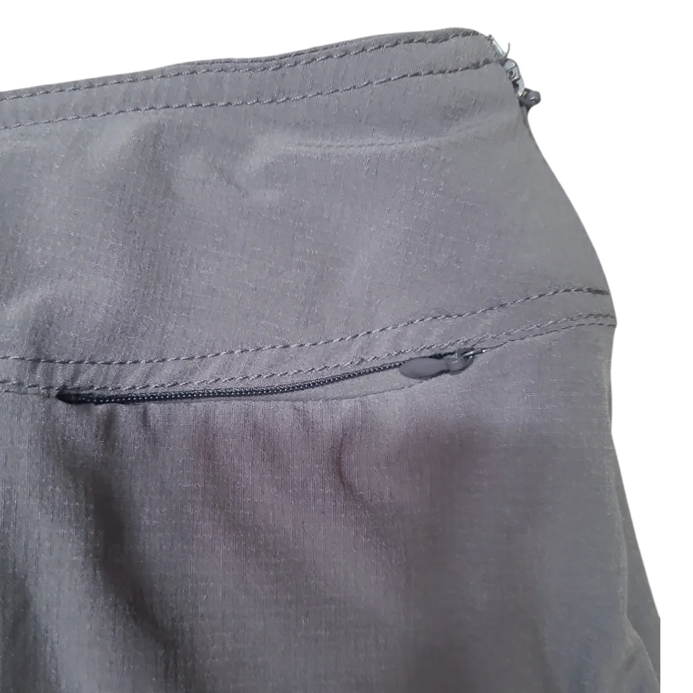 Te Verde New York Nylon Skirt Skort Gray Size XL - Picture 9 of 12